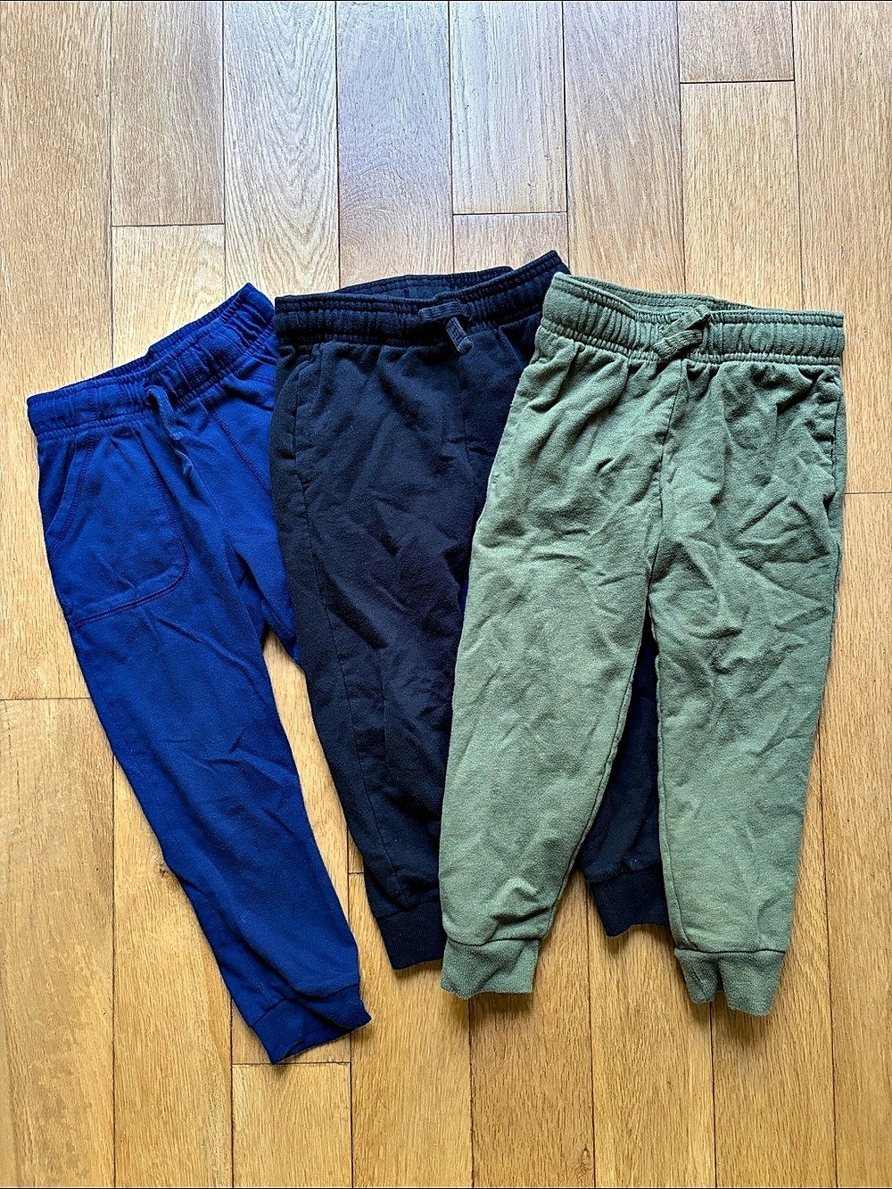 Kids Joggers Bundle - Navy Black Green
